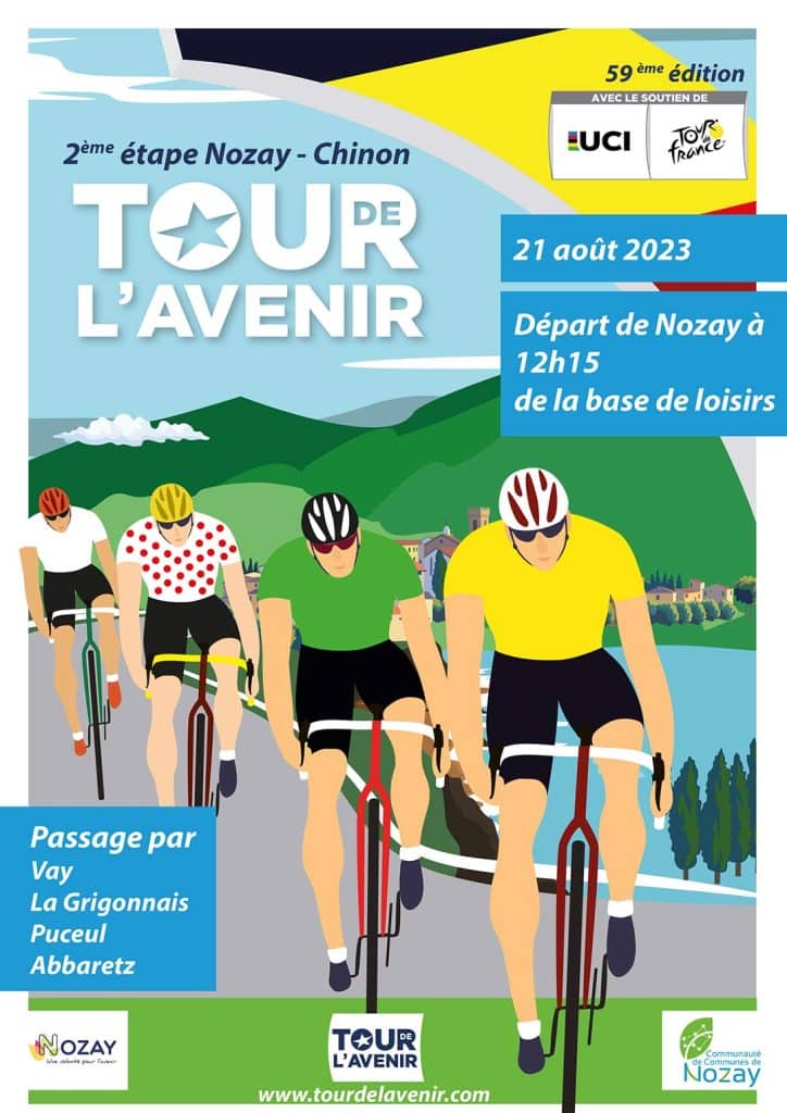 , Cyclisme : le Tour de l’Avenir 2023 partira de Nozay en Loire-Atlantique